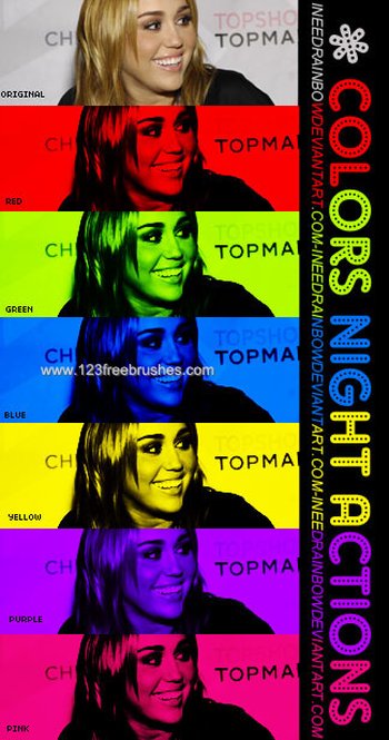 Colorsnight Actions