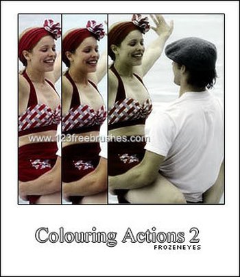 Colouring Actions