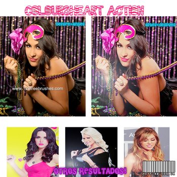 Colours Heart Action