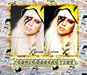 Comic Book Effect Photoshop Action