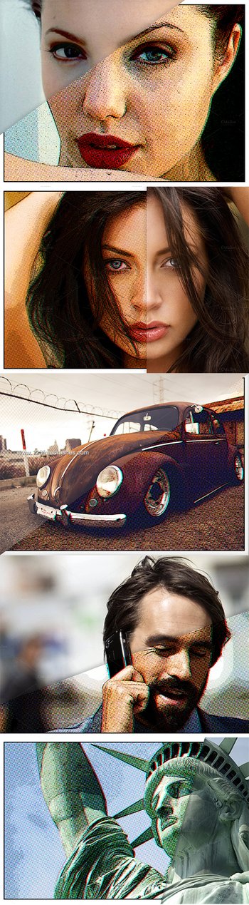 Comic Book Photoshop Actions