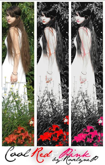 Coolrednpink Effect Photoshop Action