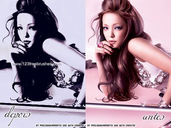 Cute Blue Photoshop Action