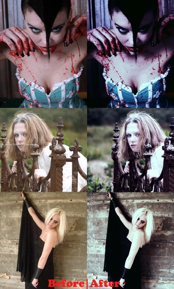 Dark Effect Photoshop Action