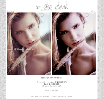 Dark Effect Photoshop Action