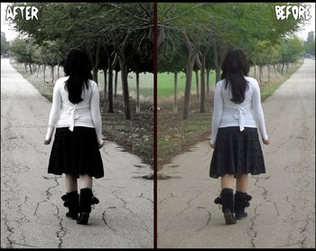 Dark Effect Photoshop Action