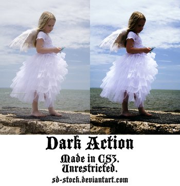 Dark Effect Photoshop Action