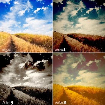 Dark Effect Photoshop Action