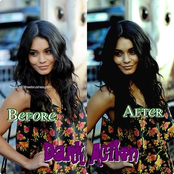 Dark Effect Photoshop Action