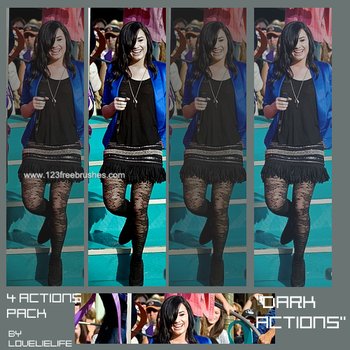 Dark Effect Photoshop Action