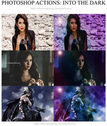 Dark Effect Photoshop Action