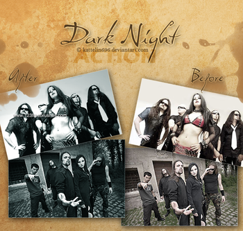 Dark Night Effect Photoshop Action