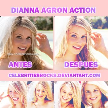 Dianna Agron Action
