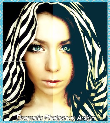 Dramatic Photoshop Action