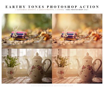Earthy Tones Photoshop Action