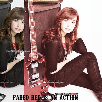Faded Red Is An Action