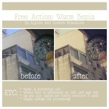 Free Action Warm Sepia