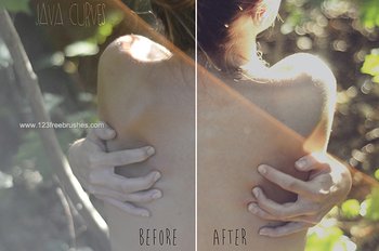Free Curves effect photoshop action