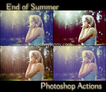 Free End Of Summer Photoshop Actions