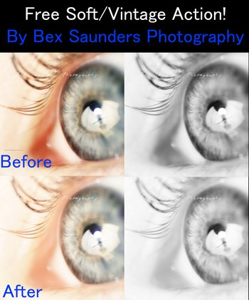 Free Soft Vintage Effect Photoshop Action