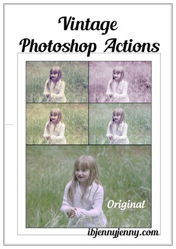 Free Vintage Effect Photoshop Action