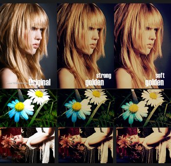 Golden Effect Photoshop Action