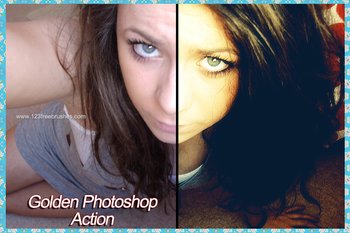 Golden Photoshop Action