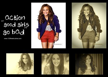 Good Girls Go Bad effect photoshop action