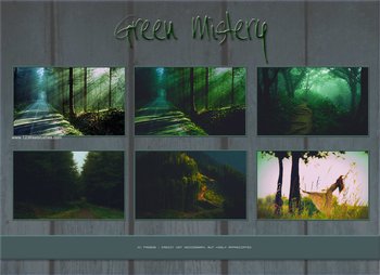 Green Mistery Effect Photoshop Action