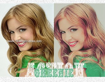 Greenie Effect Photoshop Action