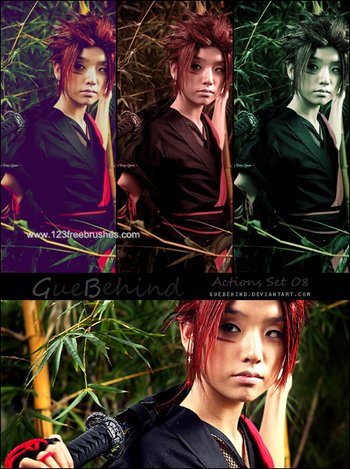 Guebehind Actions Set