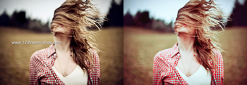 Hdr Blue Color Psd Action