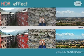 Hdr Effect Photoshop Action