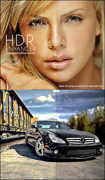 Hdr Enhancer Photoshop Actions