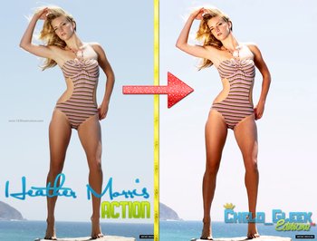 Heather Morris Action