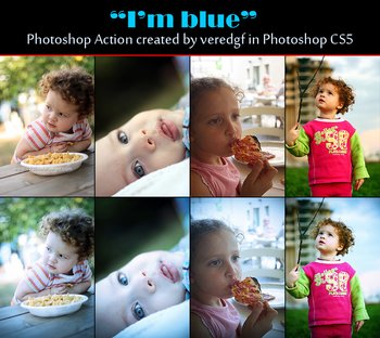 Im Blue Cs5 Photoshop Action