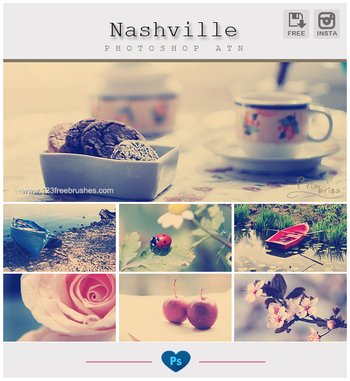 Instagram Nashville – Photoshop