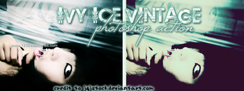 Ivy Ice Vintage Ps Effect Photoshop Action