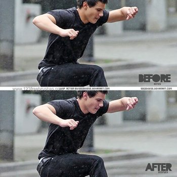 Jump effect photoshop action
