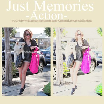 Just Memories effect photoshop action