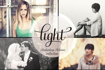 Light Collections Free Effect Photoshop Action