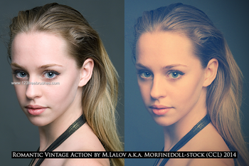 Lm Romantic Vintage Effect Photoshop Action