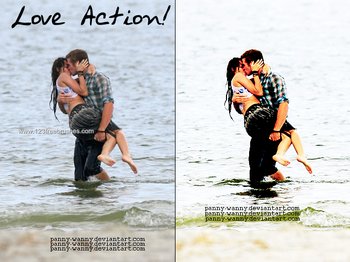 Love effect photoshop action