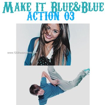 Make It Blue Blue Photoshop Action
