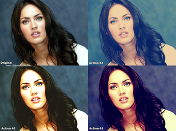 Megan Fox Action Set