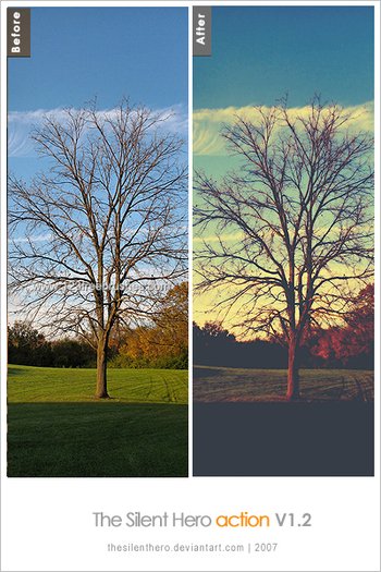 Nature Landscape Photoshop Actions