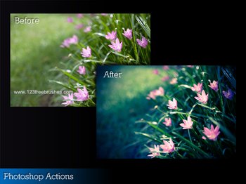 Nature Landscape Photoshop Actions