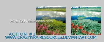 Nature Landscape Photoshop Actions