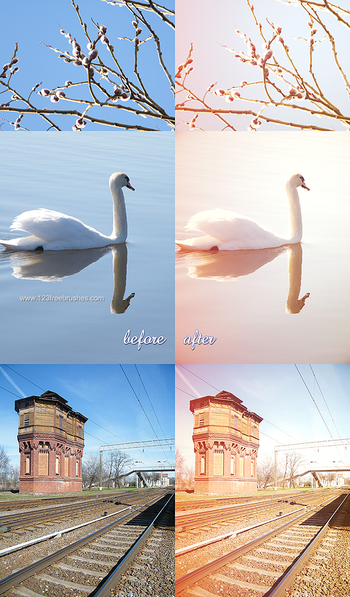 Nature Landscape Photoshop Actions