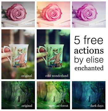 Nature Landscape Photoshop Actions